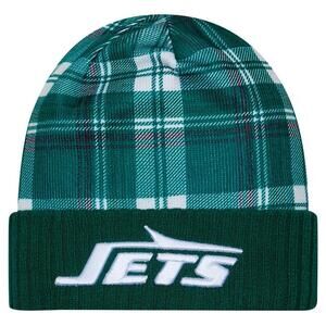 NEW - 2024 New Era Cold Weather Statement Knit Beanie (New York Jets)